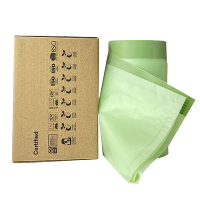 Buon prezzo Sacchetti di rifiuti compostabili - Sacchetti di compost con corde di trazione - 100% biodegradabili e riciclabili in linea