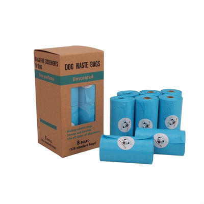 Buon prezzo Sacchetto di rifiuti per cani per animali da compagnia a base di amido di mais biodegradabile in linea