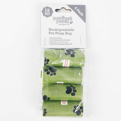 Buon prezzo Borsa esteriore imballata maniglia cravatta biodegradabile sacchetti per cani in linea