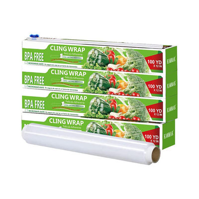 Buon prezzo Non tossico Compostabile Cling Wrap Eco-friendly Durable Riutilizzabile Cling Wrap Microonde in linea