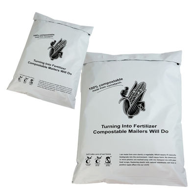 Logo personalizzato Biodegradabile Poly Mailers Bag Eco Friendly Made From Corn Starch