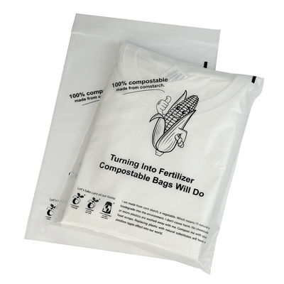 Buon prezzo Borse per abbigliamento compostabili ecocompatibili Borse di imballaggio in plastica per abbigliamento in linea