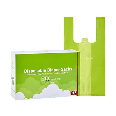 Buon prezzo Sacchetti da nido per bambini compostabili Amido di mais Sacchetti da pannolino usa e getta profumati in linea