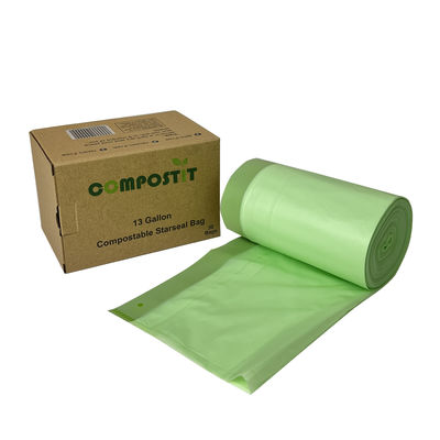 Buon prezzo Sacchetti da spazzatura compostabili ecologici cucina pesanti sacchetti da spazzatura a corda in linea