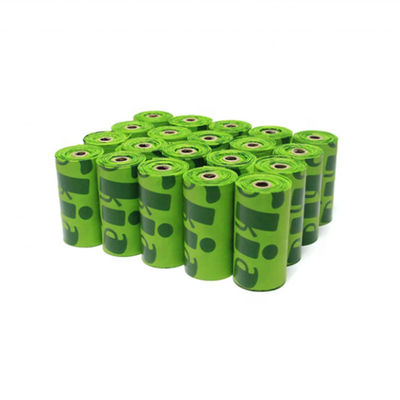 Buon prezzo Ingrosso 100% compostabile Biodegradabile Dog Poop Bag Sustainable Packaging Bags Fornitore Cina OEM Disegno di logo personalizzato in linea