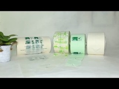 Sacchetti di prodotti biodegradabili a piatta parte Sacchetti di frutta e verdura compostabili su misura